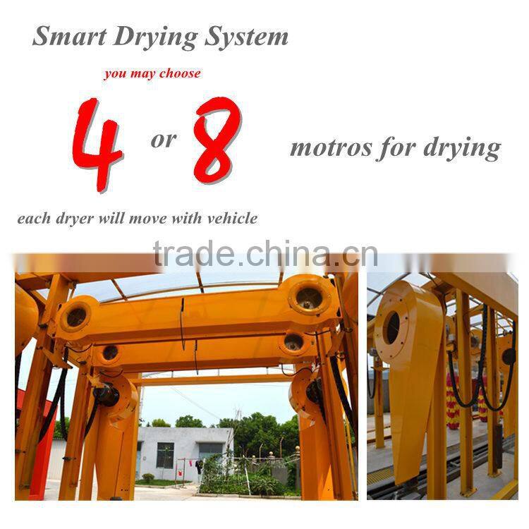 High Quality low price tunnel type car wash supplies wholesale,automatic car wash machine,car wash machine