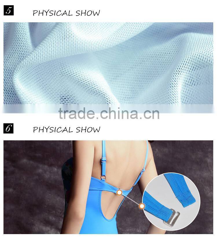 Balneaire one set free shipping digital print sexy women's swimming suit