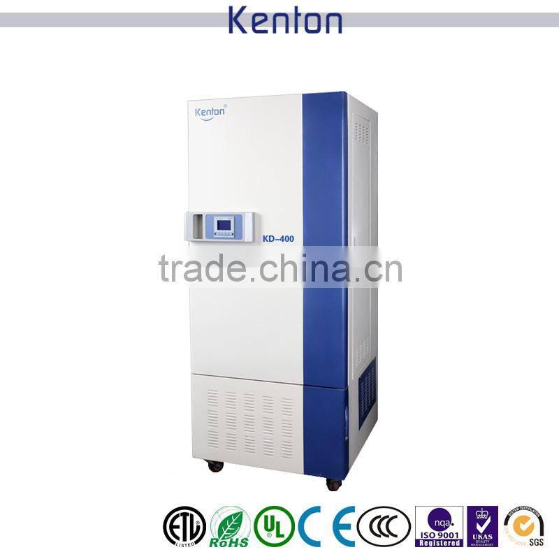 high efficiency Pharmacy Refrigerator 4 shelves Programmable Drug Stability Test Chamber 0-65 degrees 400L