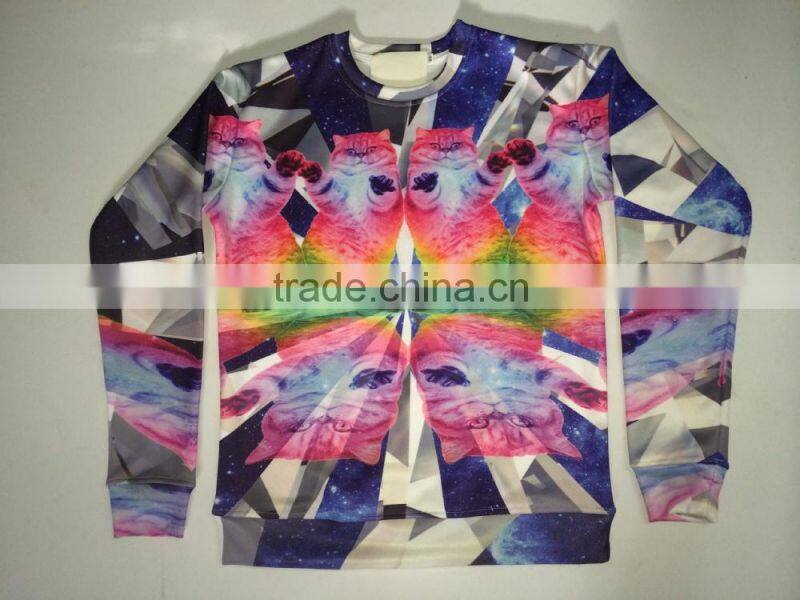 wholesale sublimation printed custom mens Hooded sweatshirt