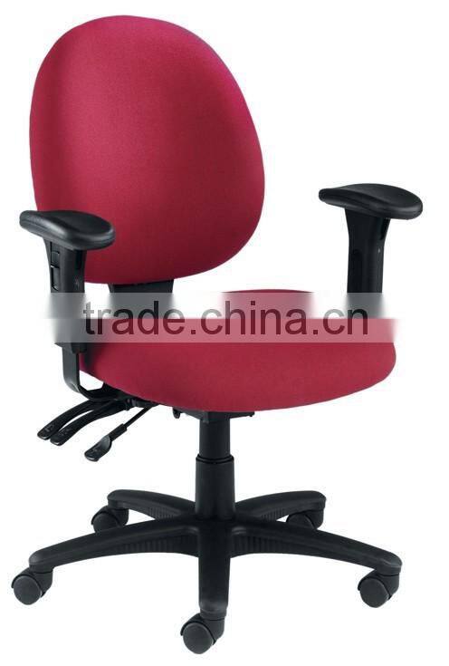 White color Racing office chair racing seat with special armrest and nylon base