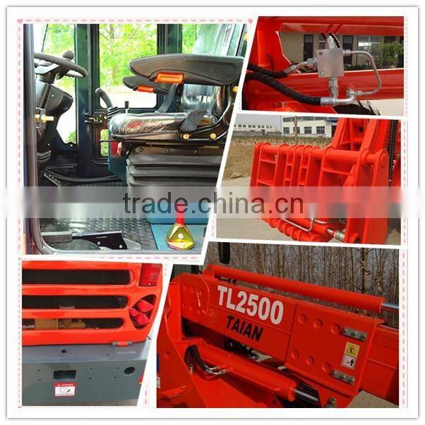 4 wheel drive hydrostatic wheel loader made in China for sale