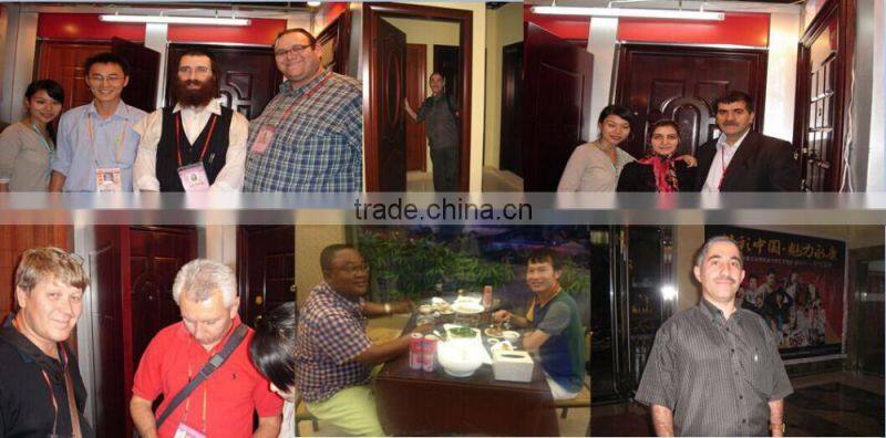 Baodu brand plain door panel plain white bathroom door steel door