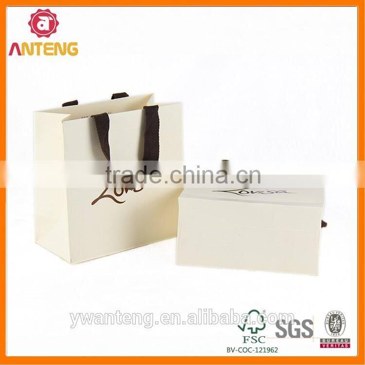 2016 high quality custom design paper Euro tote bag