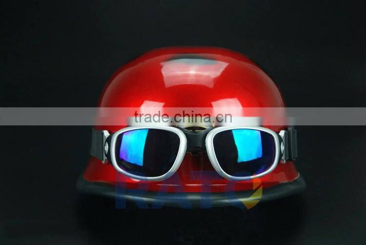 German style motorcycle helmet summer helmet with glass