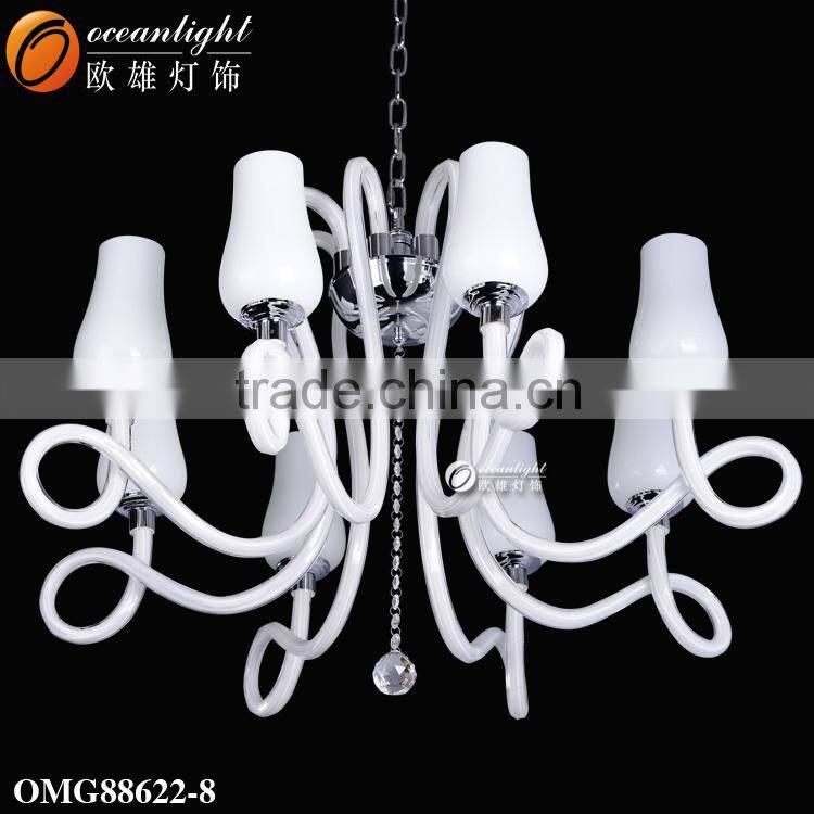 Black Cord Chandelier Modern Candle Chandelier Multi Heads Candle Light OMG88625-20+10+5W
