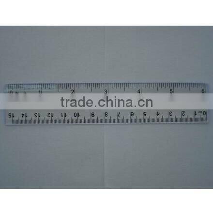 wholesale transparent 12' 30cm plastic ruler