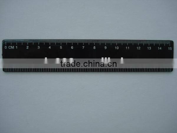 office supply logo printed 15cm plastic ruler