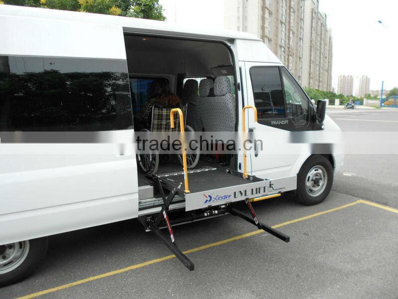 Hydraulic Platform Wheelchair lift Van Lift for disabled install On MercedeBens