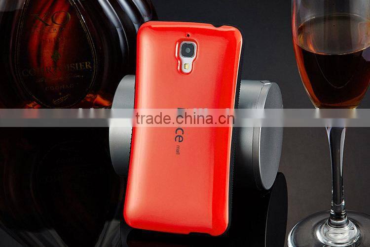 2014 New arrival iface mall Case For Xiaomi 4, Anti Shock Hybrid Glossy Protective Cover for Xiaomi 4