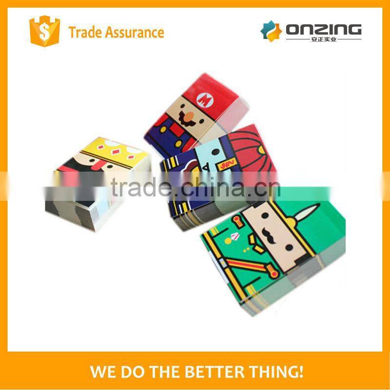 Top quality christmas paper block sticky notes