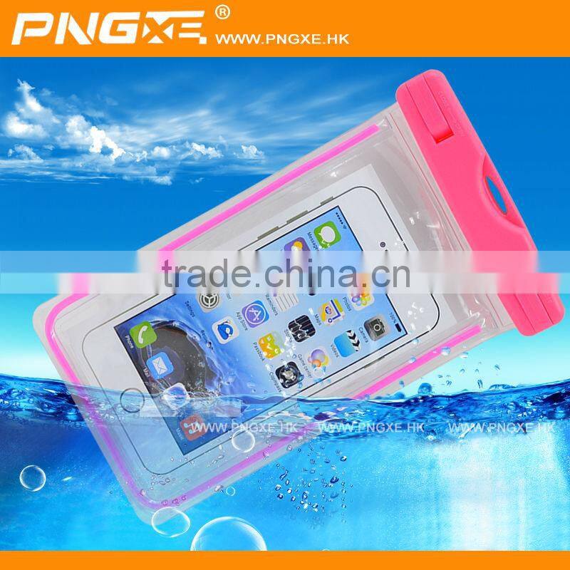 Beautiful And Newly Designed Small Waterproof Clear PVC Bag for samsung note2
