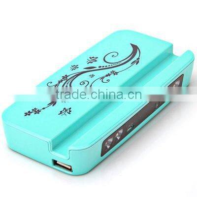 led flat led torch power bank for all brands mobile phone