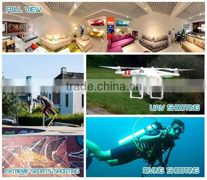 4k Panorama full HD 1440P/60FPS 360 sport camera