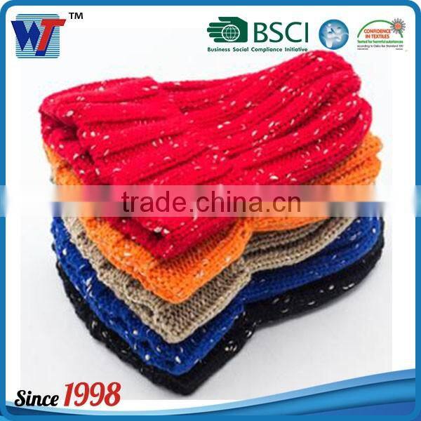 Winter Hooded Scarf Crochet Cap Knitting Girl Boy Baby Knitted Caps