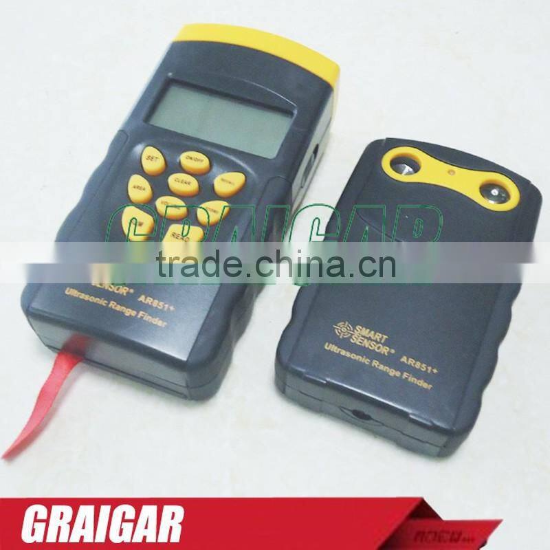 Ultrasonic Range Finder Smart Sensor AR851 Digital Ultrasonic Distance Meter Tester