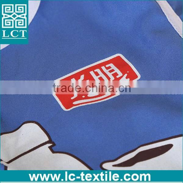 100% spun polyester fancy fuffle design french maid kitchen apron