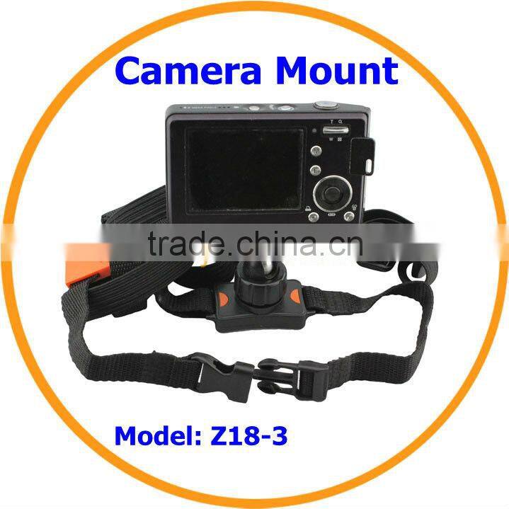Z18-3 Skydiving Chest Camera Mount SportPod-3 for Digital Camera Black from dailyetech