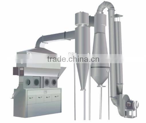 Horizontal fluidizing dryer(drier)