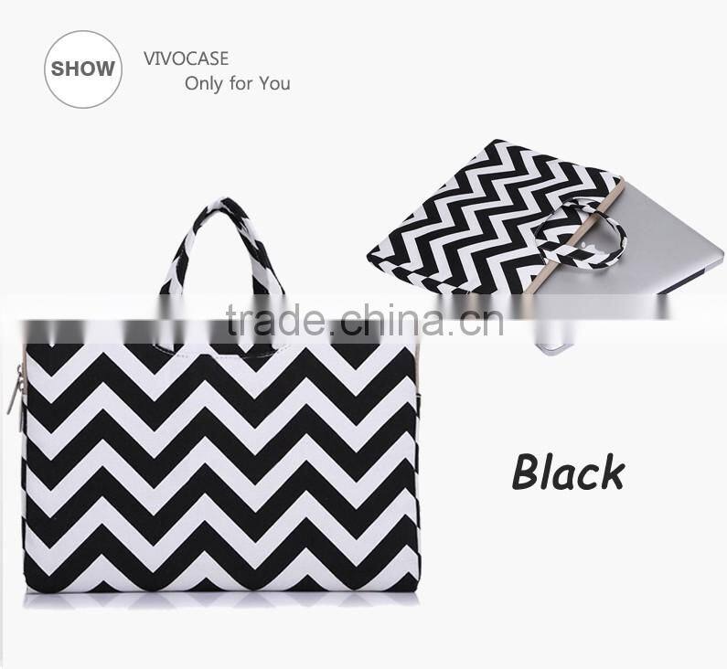 Lightweight High Quality Canvas Fancy Business Laptop Bag