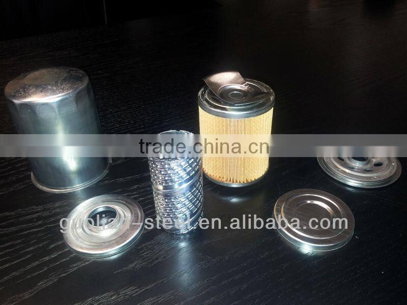 Differentially coated tinplate corks . plugs made by Tinplate (MR.SPCC) T1-T5.DR8.DR9