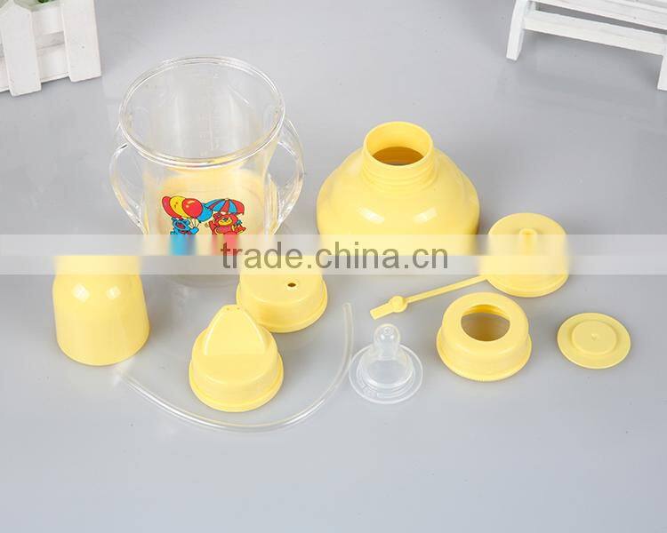 Jinhua wholesale Plastic Feeders Customized Baby Sippy Cups