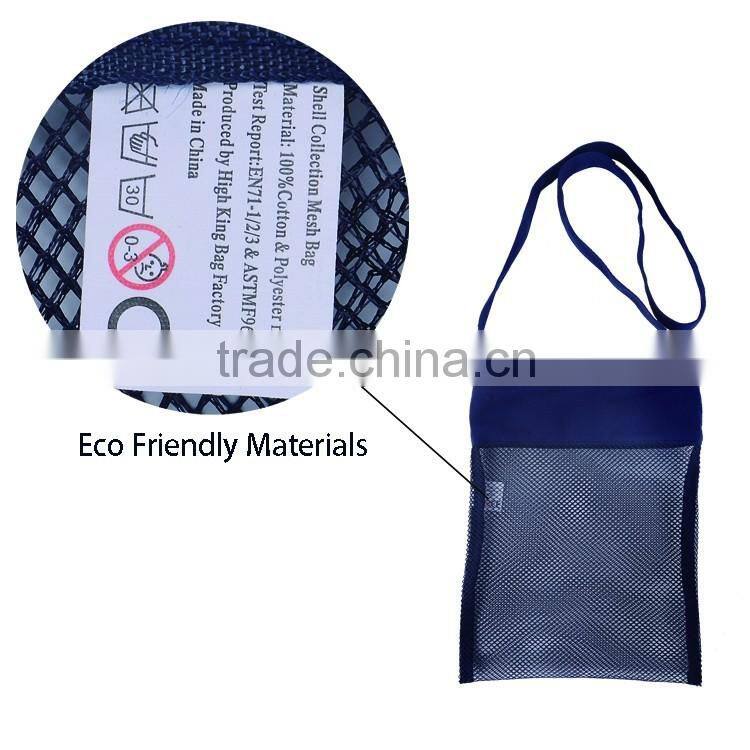 FFA-82 new product MOQ 10pcs wholesale Children PURE COTTON big size Shell Collection Bag, promotion children beach tote