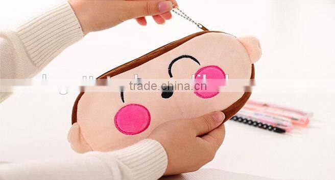 Best selling high quality cheap lovely cartoon school tool pen bag on sale