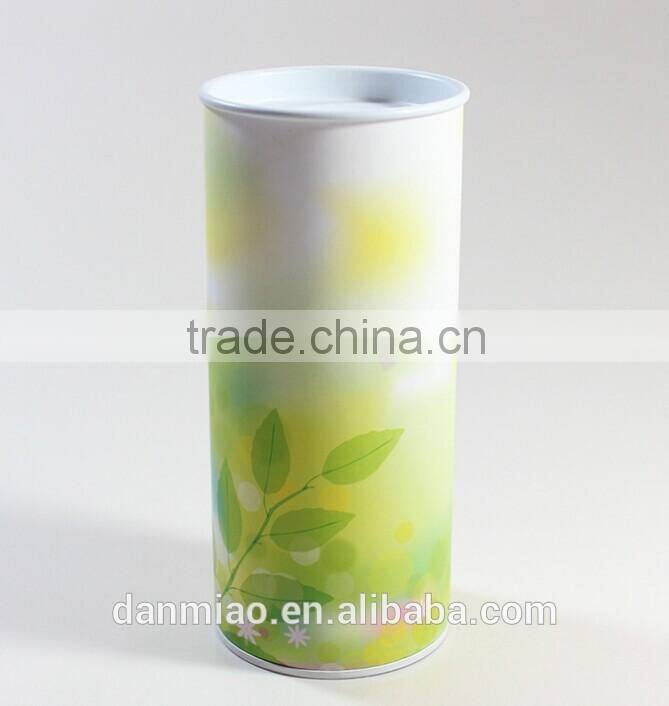 Customized paper tea tube/paper tea can