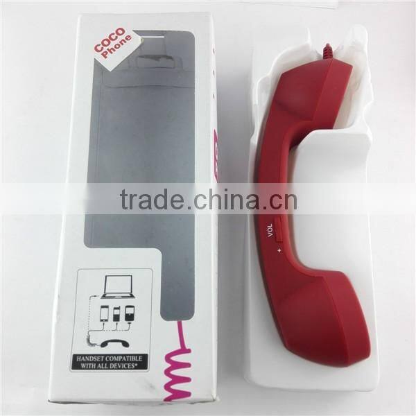 High Quality Anti-Radiation Retro Handset for Iphone