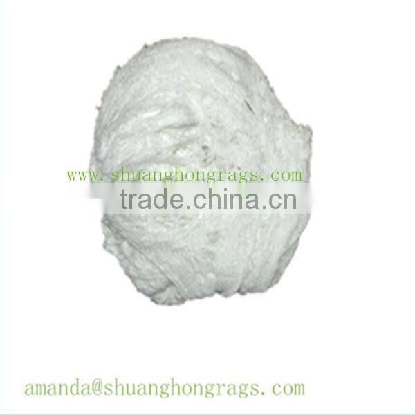Professional cleaning cotton waste for export