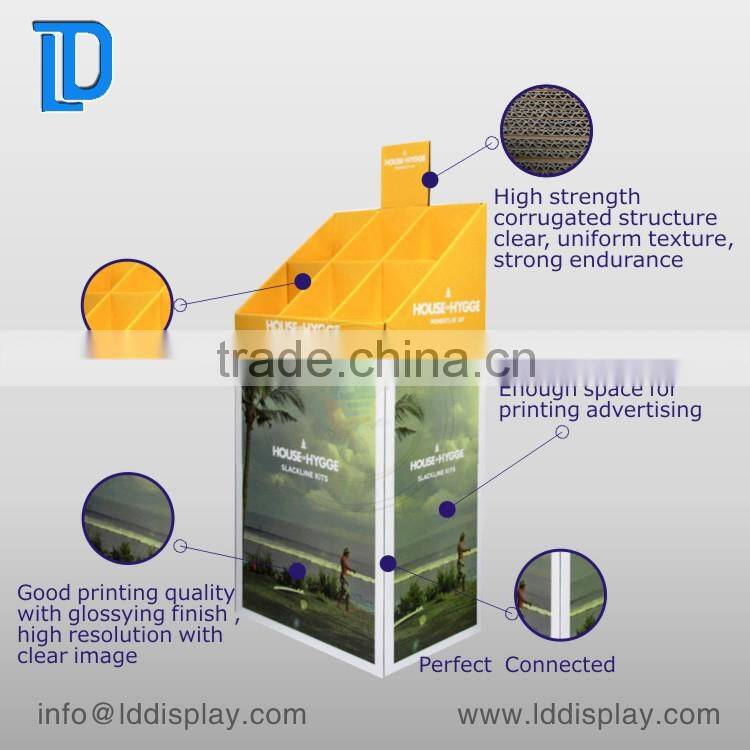 Pet food Cardboard Dump Bin for food