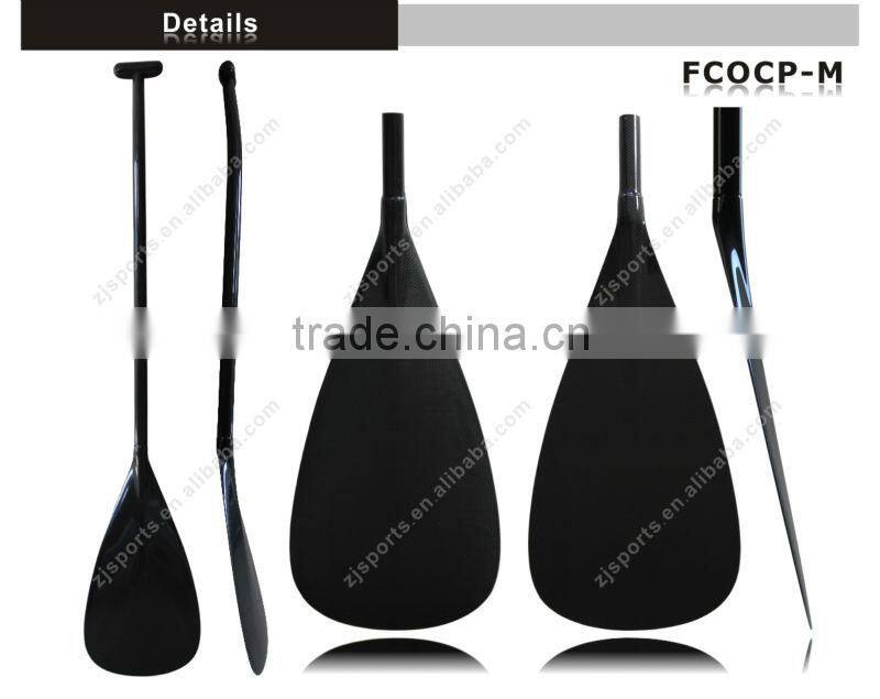 Lightweight Bent Shaft Carbon Fiber Outrigger Canoe Paddle