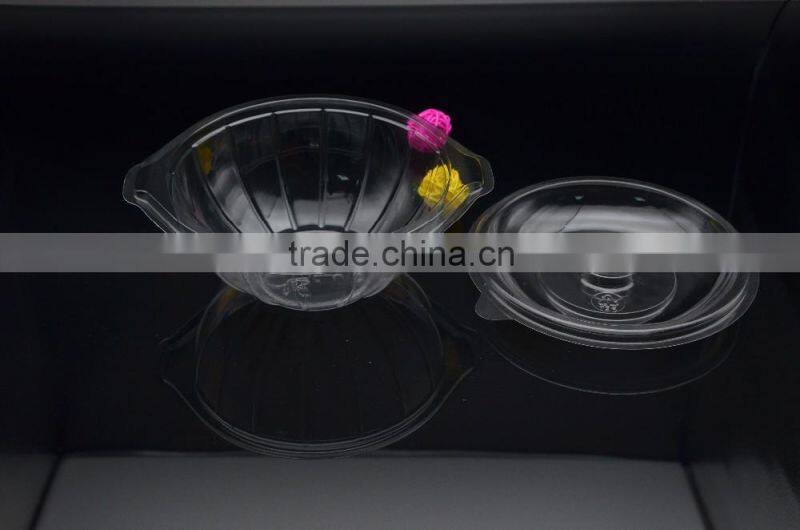 plastic 24oz food takeaway box , wholesale food packaging containers , disposable plastic food packaging box