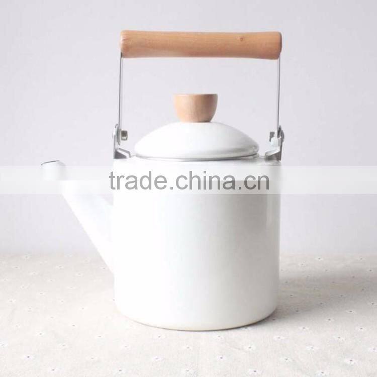 2016 High Grade Fashion 2.4L Water Kettles /Enamel Teapot/ Enamel Kettle turkish kitchen cooking kettle jug
