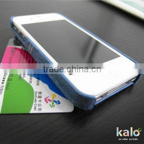 Denim Case with RFID Card for iPhone 5 Case