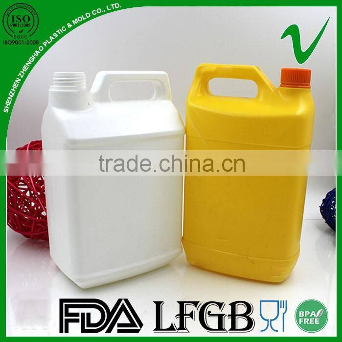 HDPE recyclable high quality rectangular industrial use bottle for sale