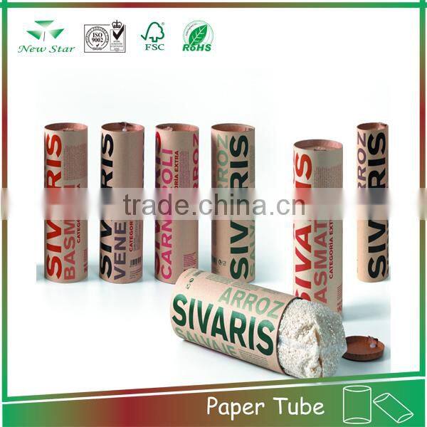new design cylinder paper packaging cardboard tube box luxury wrapped paper can
