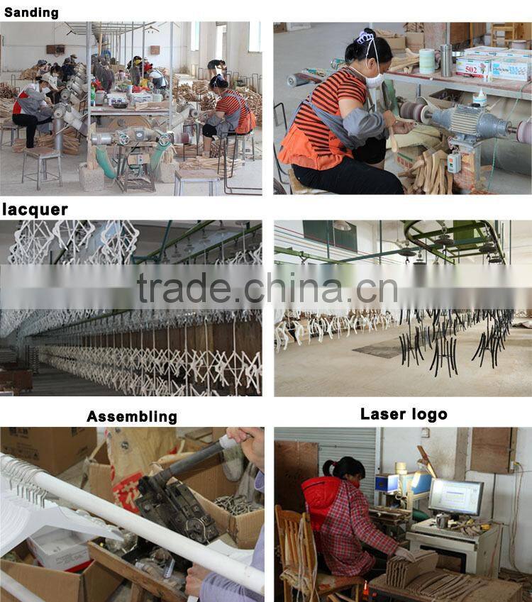 store display bamboo clothes hanger