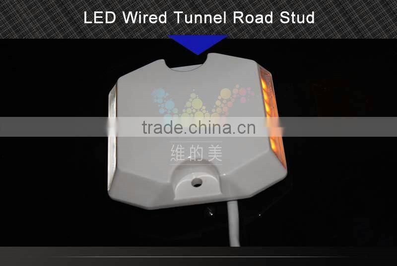 Alibaba wholesale price plastic housing waterproof flashing led tunnel road stud reflector