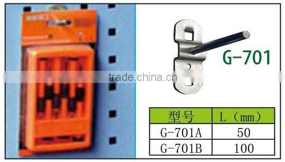 G-701A|Zinc plated hook for industry|Metal hook for plate|Hook for tools display