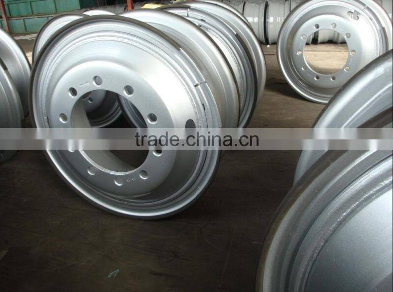 steel wheel rim for 10-16.5 12-16.5 tyre bobcat rim