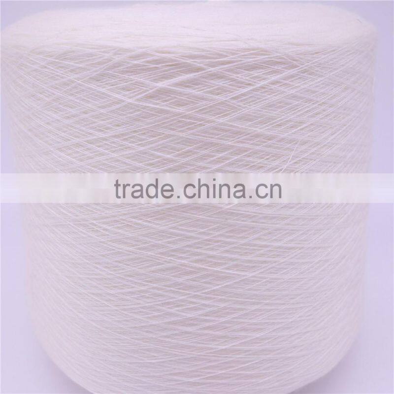 100% acrylic thread 52/2NM raw white , dyed for knitting anti pilling 4 grade
