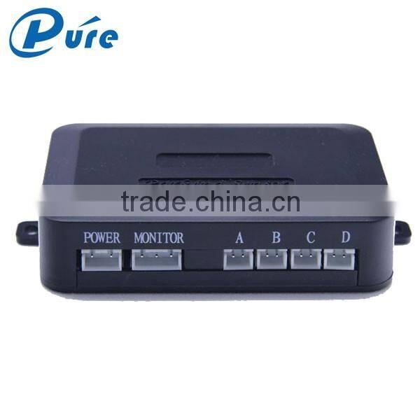 Car digital led numeral and color display 4 sensors parking sensor assist monitor system with four-step Bibi alarm sound