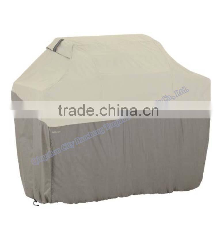 round green dustproof corrosion resistance and easily cleaned BBQ Cover,dry clean plastic covers