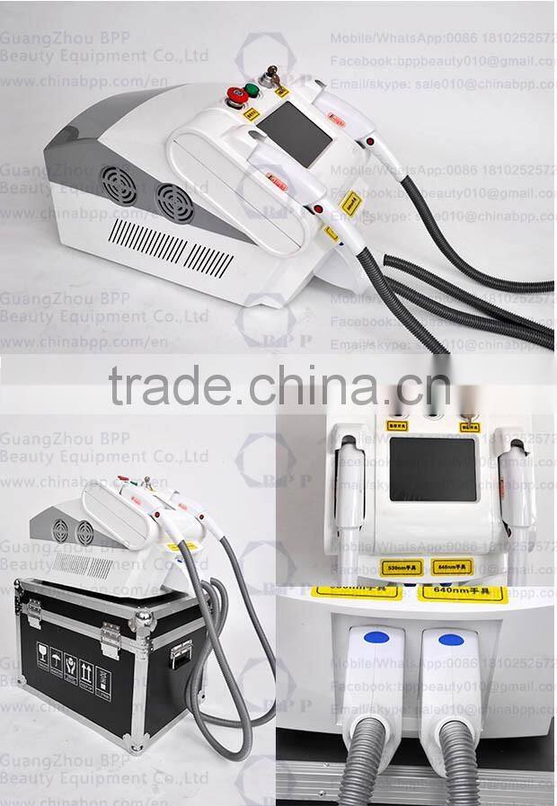 2016 Popular elight electrolysis hair removal machine home use