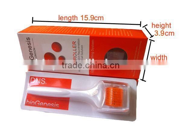 DNS BioGenesis Anti Aging Skin Rejuvenation Microneedles Therapy Device 2.0mm Needle Derma Skin Roller