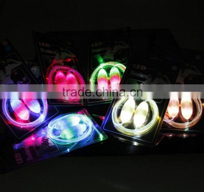 Multi-color Unisex Women Men Silicone Elastic Lighting Shoe Laces Running Walking Sneakers Shoelaces