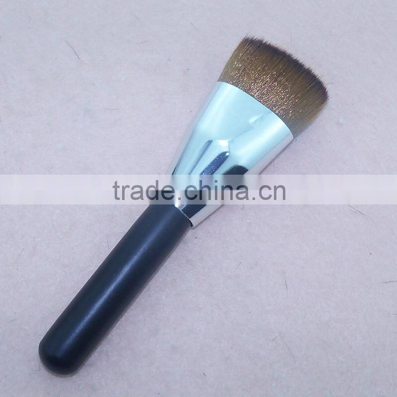 Hot selling refillable body kiss beauty powder blusher loose concealer container brush with soft hair