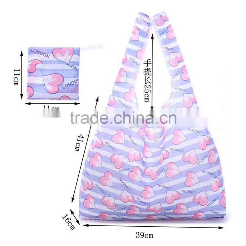 4c heat transfer folding shopping bag
